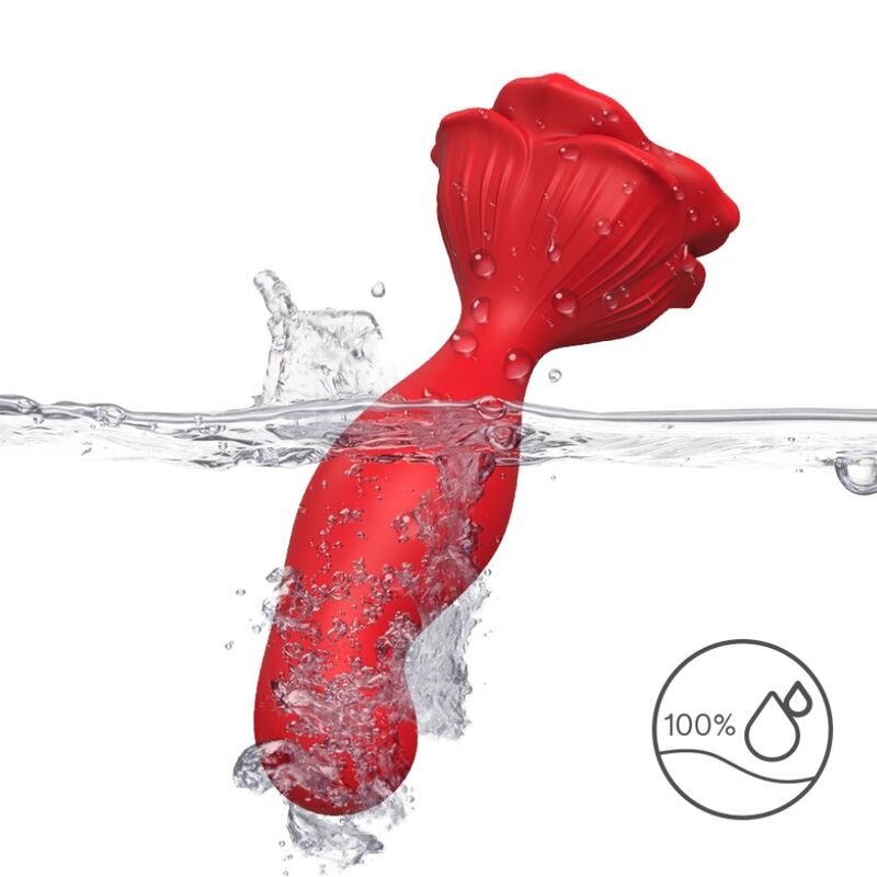 ARMONY - PINK vibrator en anaalplug met afstandsbediening, rood