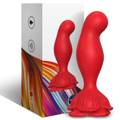 ARMONY - PINK vibrator en anaalplug met afstandsbediening, rood