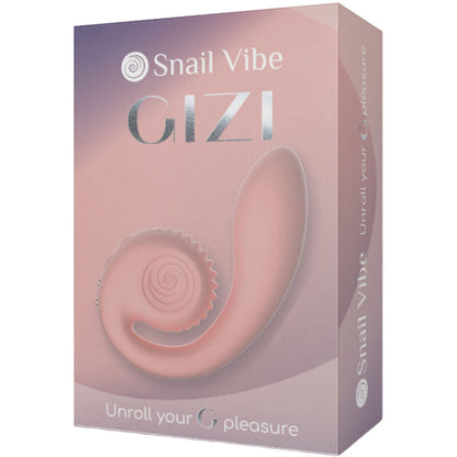 SNAIL VIBE - GIZI dubbele stimulator roze