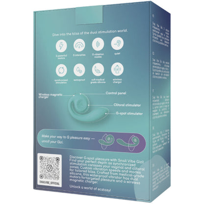 SNAIL VIBE - GIZI dubbele stimulator TIFFANY
