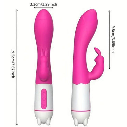 ARMONY - HAPPY vibrator & konijnenstimulator roze