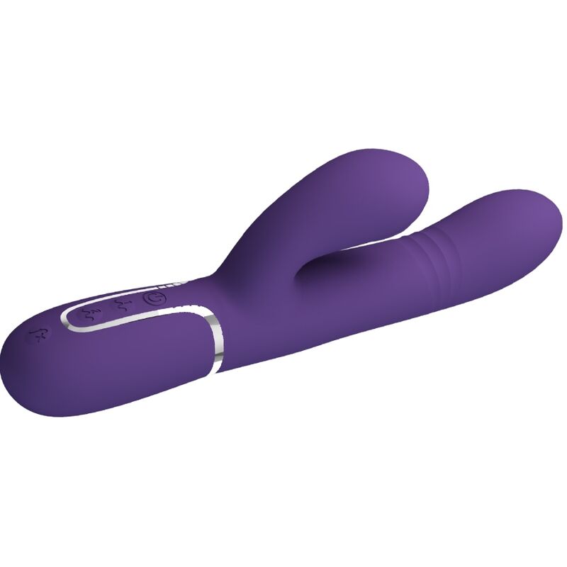 PRETTY LOVE - multifunctionele G-spotvibrator paars