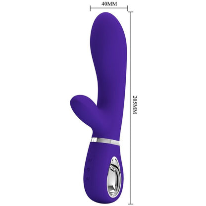 PRETTY LOVE - THOMAS multifunctionele G-spotvibrator paars