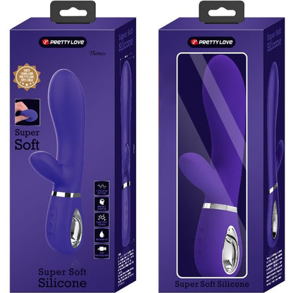 PRETTY LOVE - THOMAS multifunctionele G-spotvibrator paars