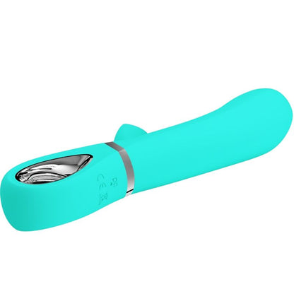 PRETTY LOVE - THOMAS multifunctionele G-spotvibrator aquagroen