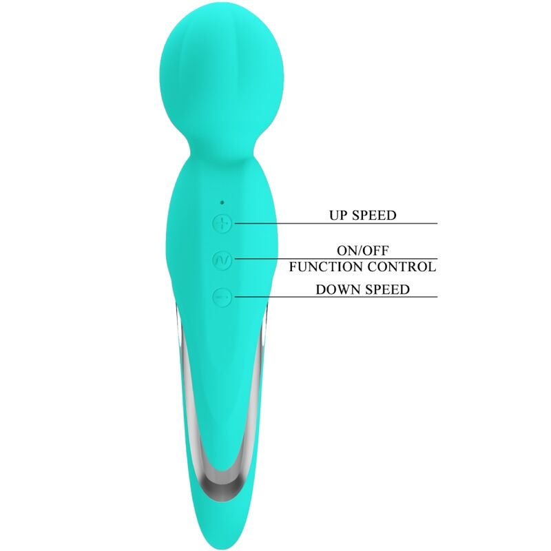PRETTY LOVE - WALTER staafvibrator aquagroen