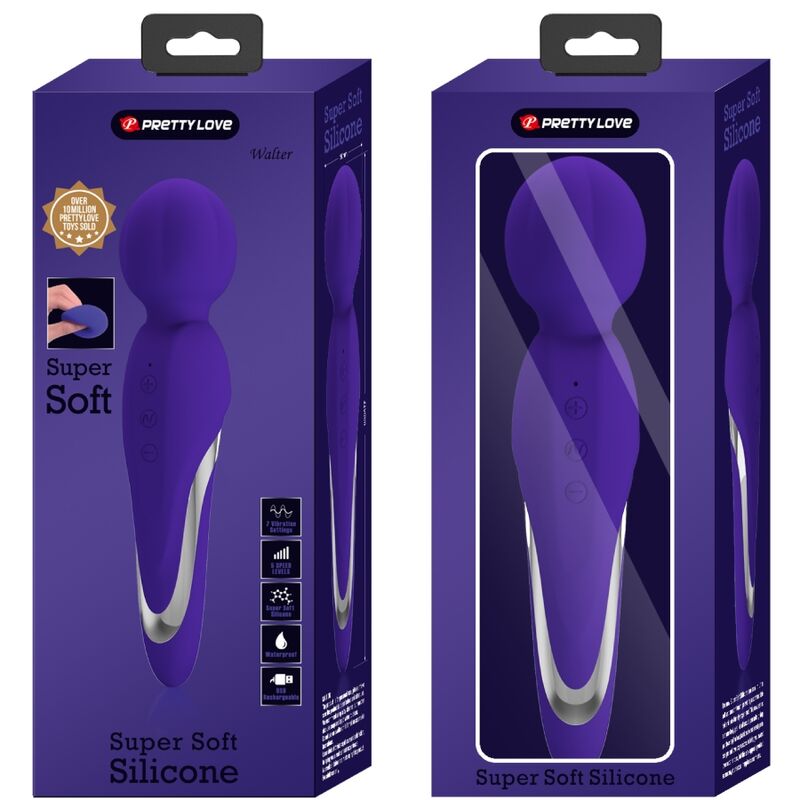PRETTY LOVE - WALTER staafvibrator paars