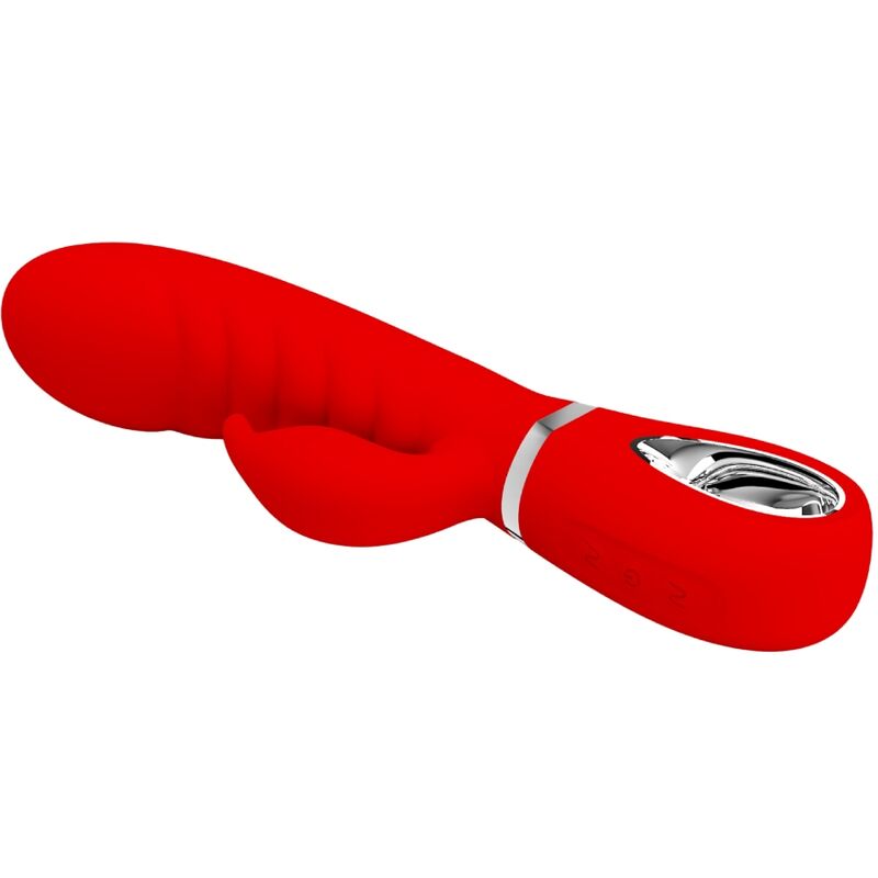 PRETTY LOVE - PRESCOTT multifunctionele G-spotvibrator rood