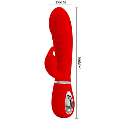 PRETTY LOVE - PRESCOTT multifunctionele G-spotvibrator rood