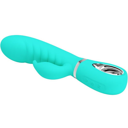 PRETTY LOVE - PRESCOTT multifunctionele G-spotvibrator aquagroen