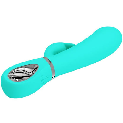 PRETTY LOVE - PRESCOTT multifunctionele G-spotvibrator aquagroen