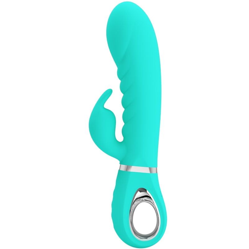 PRETTY LOVE - PRESCOTT multifunctionele G-spotvibrator aquagroen