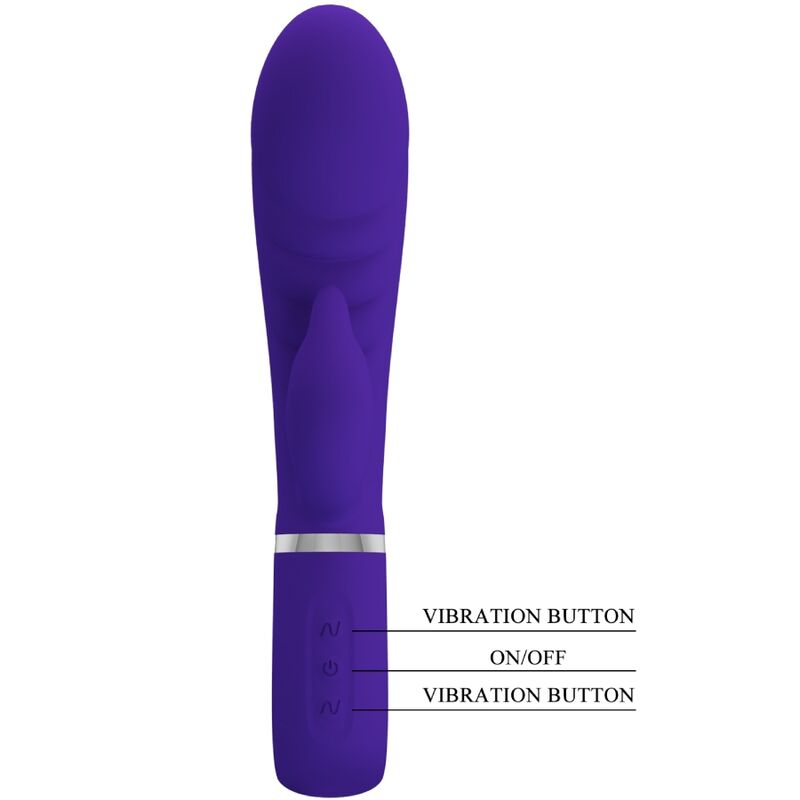 PRETTY LOVE - PRESCOTT multifunctionele G-spotvibrator paars