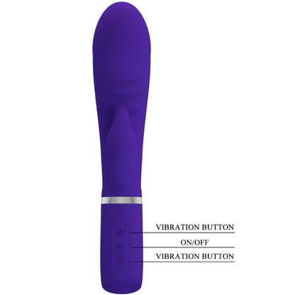PRETTY LOVE - PRESCOTT multifunctionele G-spotvibrator paars