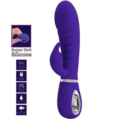 PRETTY LOVE - PRESCOTT multifunctionele G-spotvibrator paars