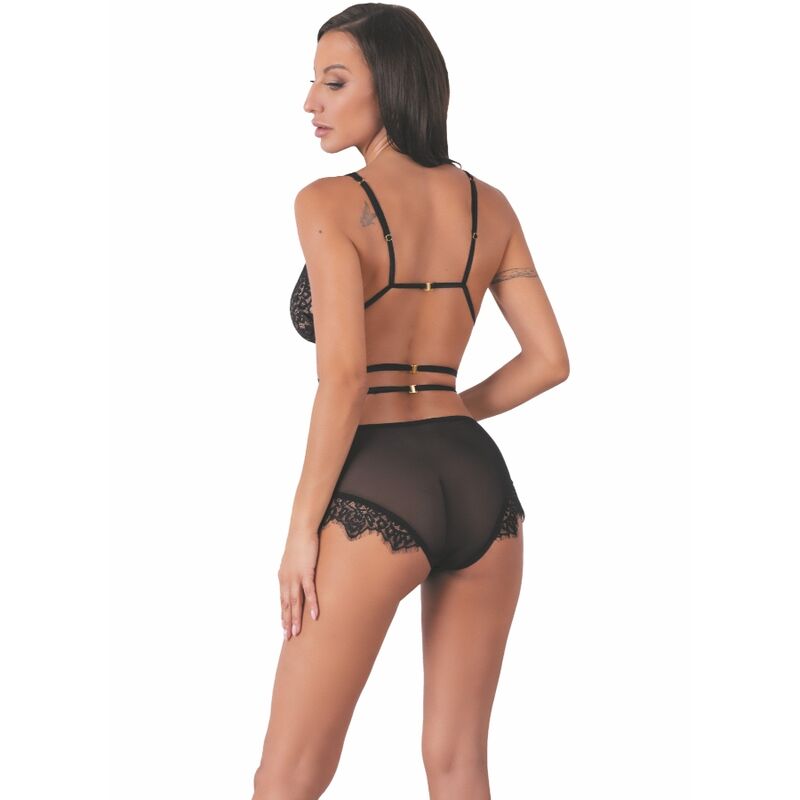 LIVCO CORSETTI FASHION - DREZNA LC 90733 beha + slip zwart