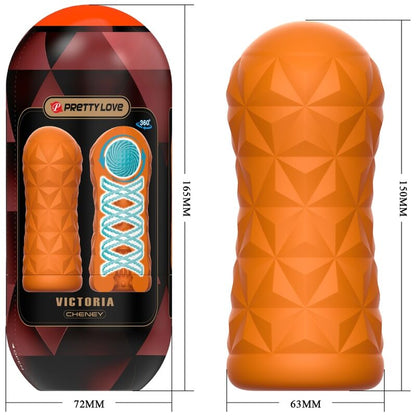 PRETTY LOVE - VICTORIA CHENEY MASTURBATOR ORANJE