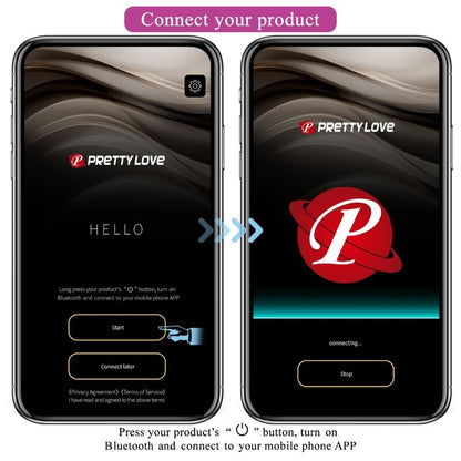 PRETTY LOVE - DOREEN OPLAADBARE VIBRERENDE EIERVIBRATOR, PAARS