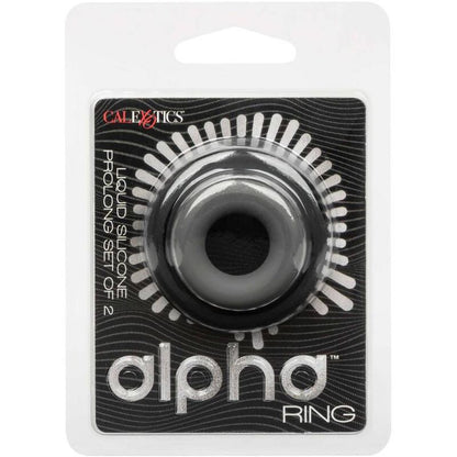 CALEXOTICS - ALPHA PROLONG SET VAN 2 RINGEN GRIJS