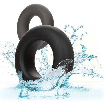CALEXOTICS - ALPHA PROLONG SET VAN 2 RINGEN GRIJS