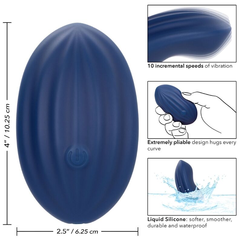 CALEXOTICS - CASHMERE VELVET CURVE blauw