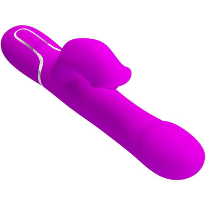 PRETTY LOVE - KONIJNENVIBRATOR MET PARELS VIOLET
