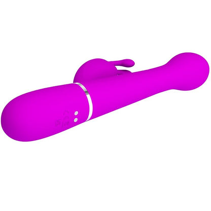 PRETTY LOVE - DEJON KONIJNENVIBRATOR 3-IN-1 MULTIFUNCTIONEEL VIOLET