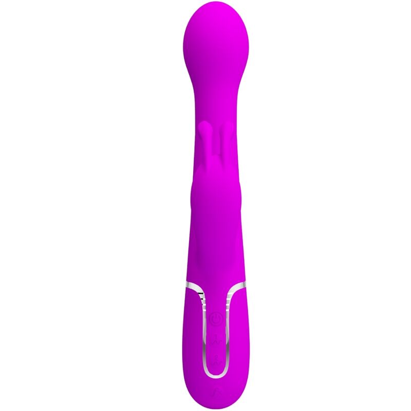 PRETTY LOVE - DEJON KONIJNENVIBRATOR 3-IN-1 MULTIFUNCTIONEEL VIOLET