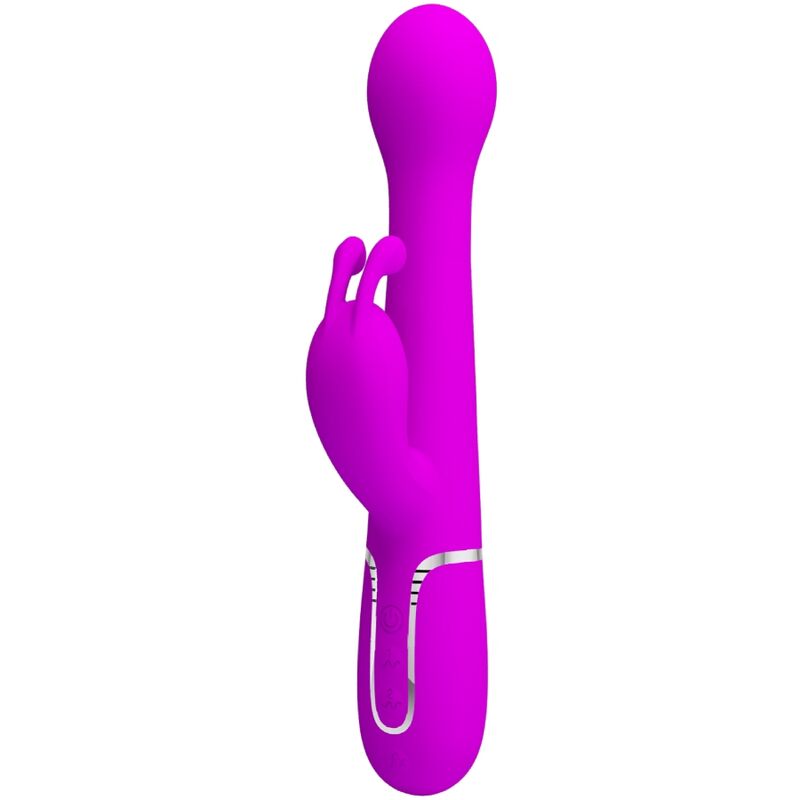 PRETTY LOVE - DEJON KONIJNENVIBRATOR 3-IN-1 MULTIFUNCTIONEEL VIOLET