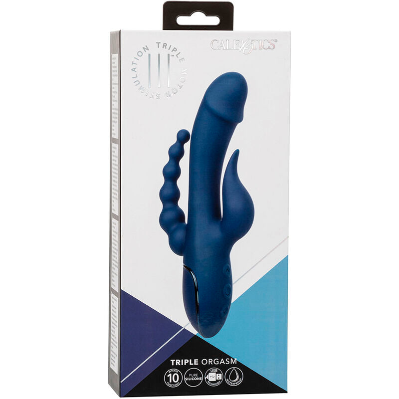CALEXOTICS - VIBRATOR TRIPLE ORGASM BLAUW