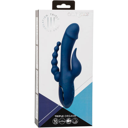 CALEXOTICS - VIBRATOR TRIPLE ORGASM BLAUW