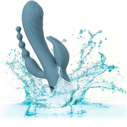 CALEXOTICS - VIBRATOR TRIPLE ECSTASY GRIJS