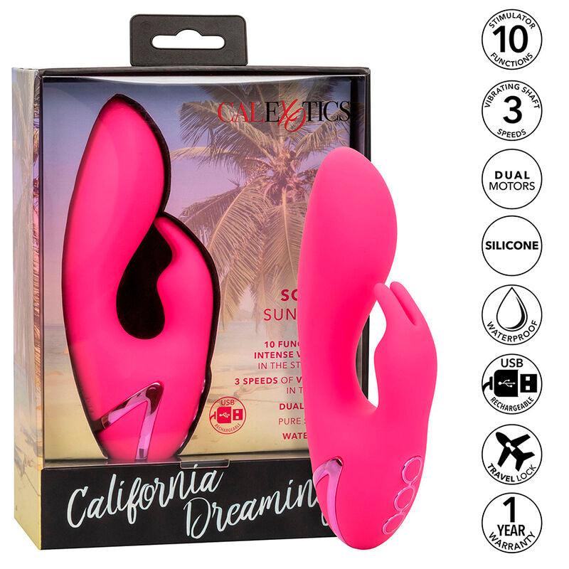CALEXOTICS - SO. CAL SUNSHINE VIBRATOR KONIJN FUCHSIA BY CALIFORNIA DREAMING
