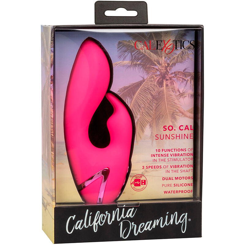 CALEXOTICS - SO. CAL SUNSHINE VIBRATOR KONIJN FUCHSIA BY CALIFORNIA DREAMING