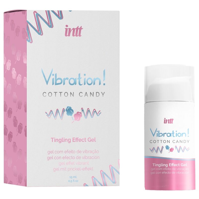 INTT - KRACHTIGE INTIEME STIMULATOR SUIKERSPINVLOEIBARE VIBRATIEGEL 15 ML