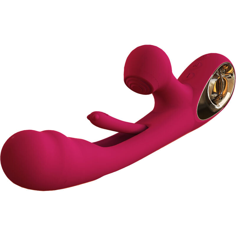 ARMONY - IMPACT SWING VIBRATOR EN DUBBELE STIMULATOR MODEL 2 BORDEAUX