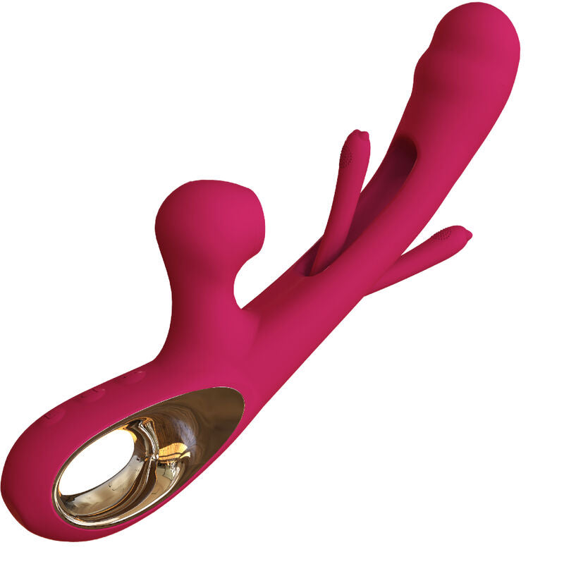 ARMONY - IMPACT SWING VIBRATOR EN DUBBELE STIMULATOR MODEL 2 BORDEAUX
