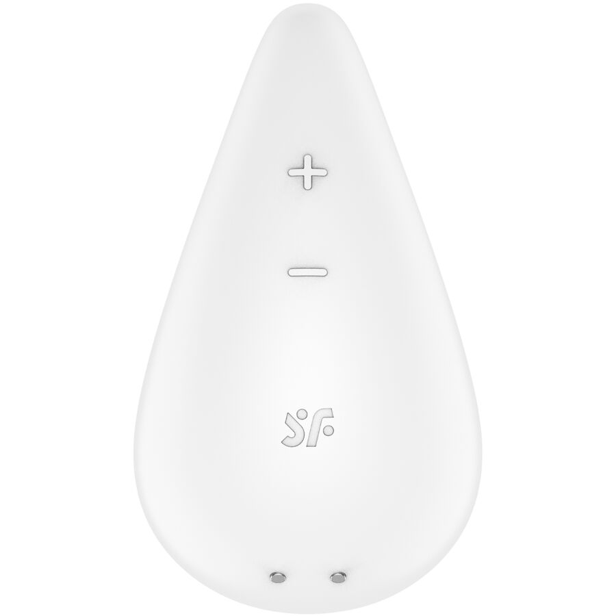 SATISFYER - DEW DROP VIBRATOR OPLEGBAAR WIT