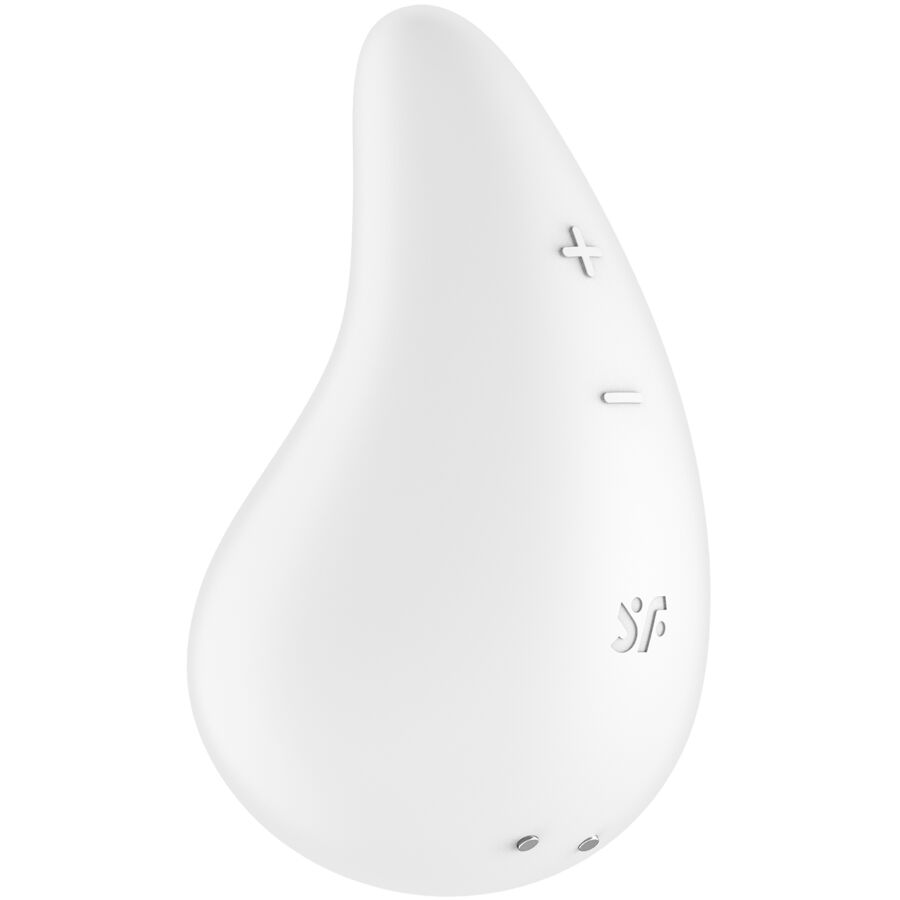 SATISFYER - DEW DROP VIBRATOR OPLEGBAAR WIT