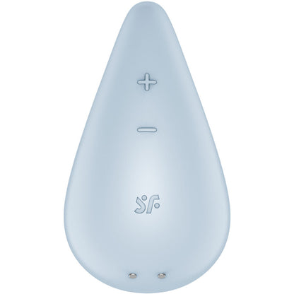 SATISFYER - DEW DROP VIBRATOR OPLEGBAAR BLAUW