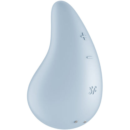SATISFYER - DEW DROP VIBRATOR OPLEGBAAR BLAUW