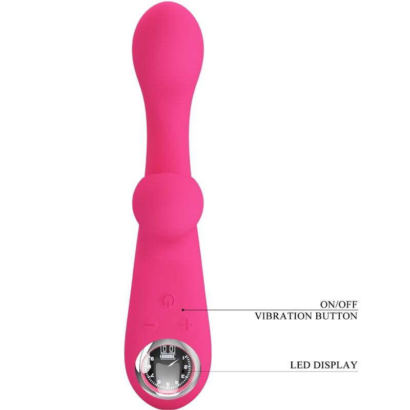 PRETTY LOVE - SKYLAR STIMULATORVIBRATOR ROZE
