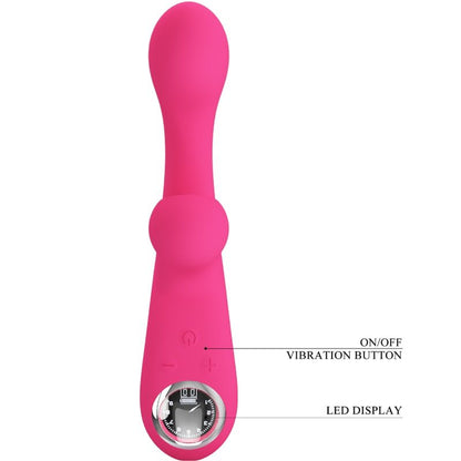 PRETTY LOVE - SKYLAR STIMULATORVIBRATOR ROZE