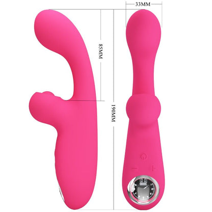 PRETTY LOVE - SKYLAR STIMULATORVIBRATOR ROZE