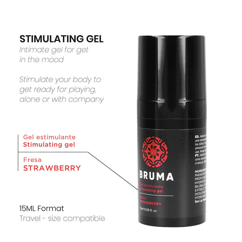 BRUMA - INTENSIVERENDE BALSEM MET AARDBEIENSMAAK 15 ML