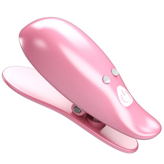 PRETTY LOVE - BLADVORMIGE TRILLENDE TEPELCLIPS ROZE