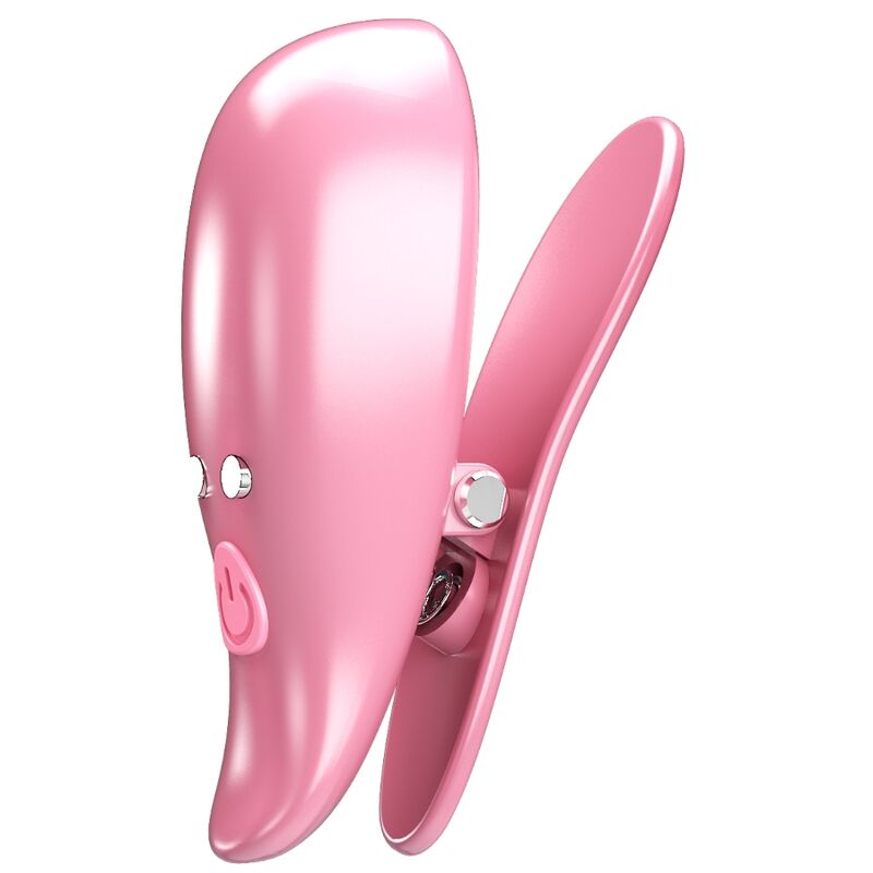 PRETTY LOVE - BLADVORMIGE TRILLENDE TEPELCLIPS ROZE