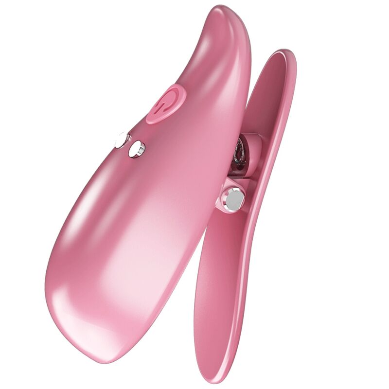 PRETTY LOVE - BLADVORMIGE TRILLENDE TEPELCLIPS ROZE