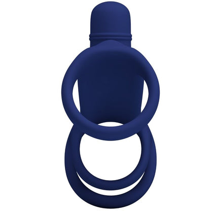 PRETTY LOVE - ELISH VIBRERENDE RING MET VERLENGSTUK BLAUW
