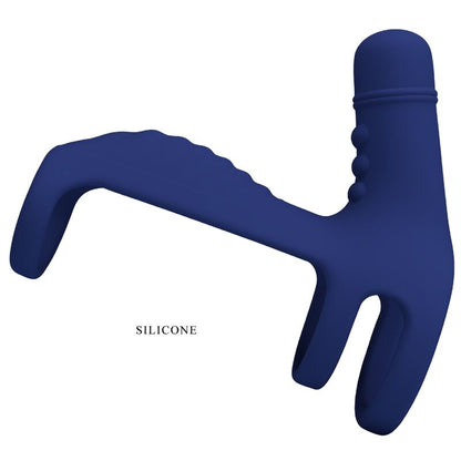 PRETTY LOVE - ELISH VIBRERENDE RING MET VERLENGSTUK BLAUW